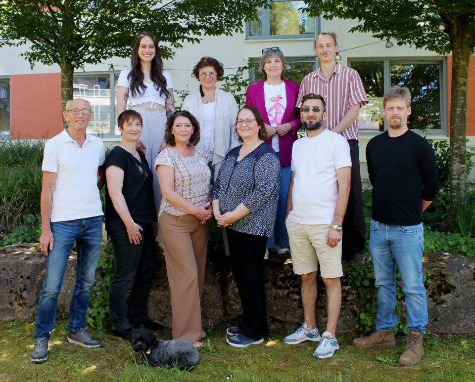 Gruppenbild der Mitglieder der Mitarbeitervertretung